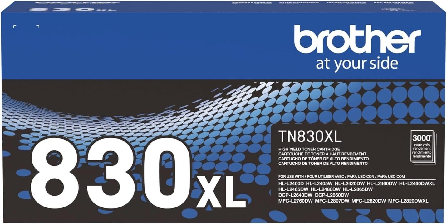 Black High Yield Printer Toner Cartridge – Print up to 3,000 Pages