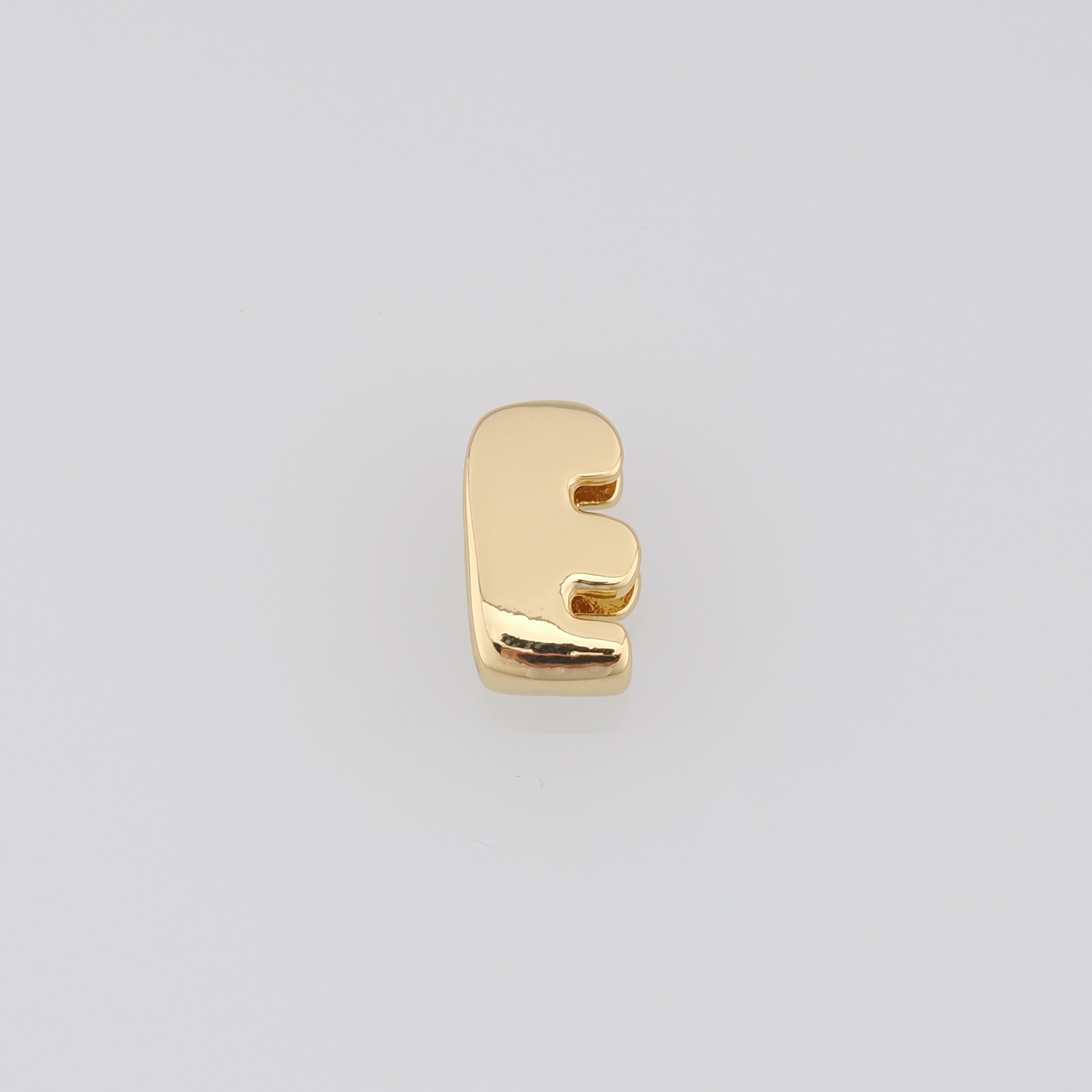 18K Gold Filled Initial Spacer Beads,Letter Spacer Beads,DIY Jewelry Making Supply
