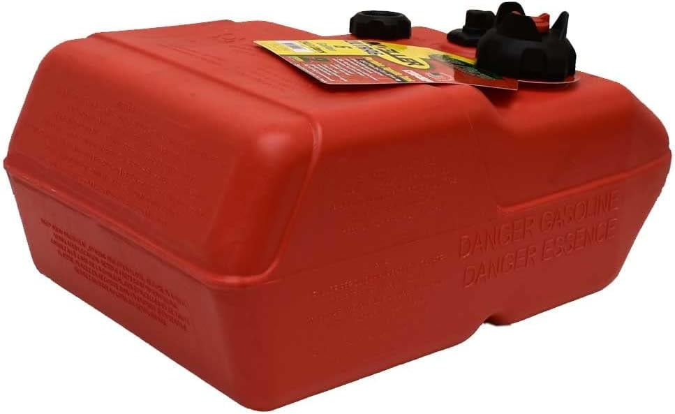 Marine EPA- Compliant Topside Fuel Tank - 6 Gallons, Low Profile, Model# 620049LP