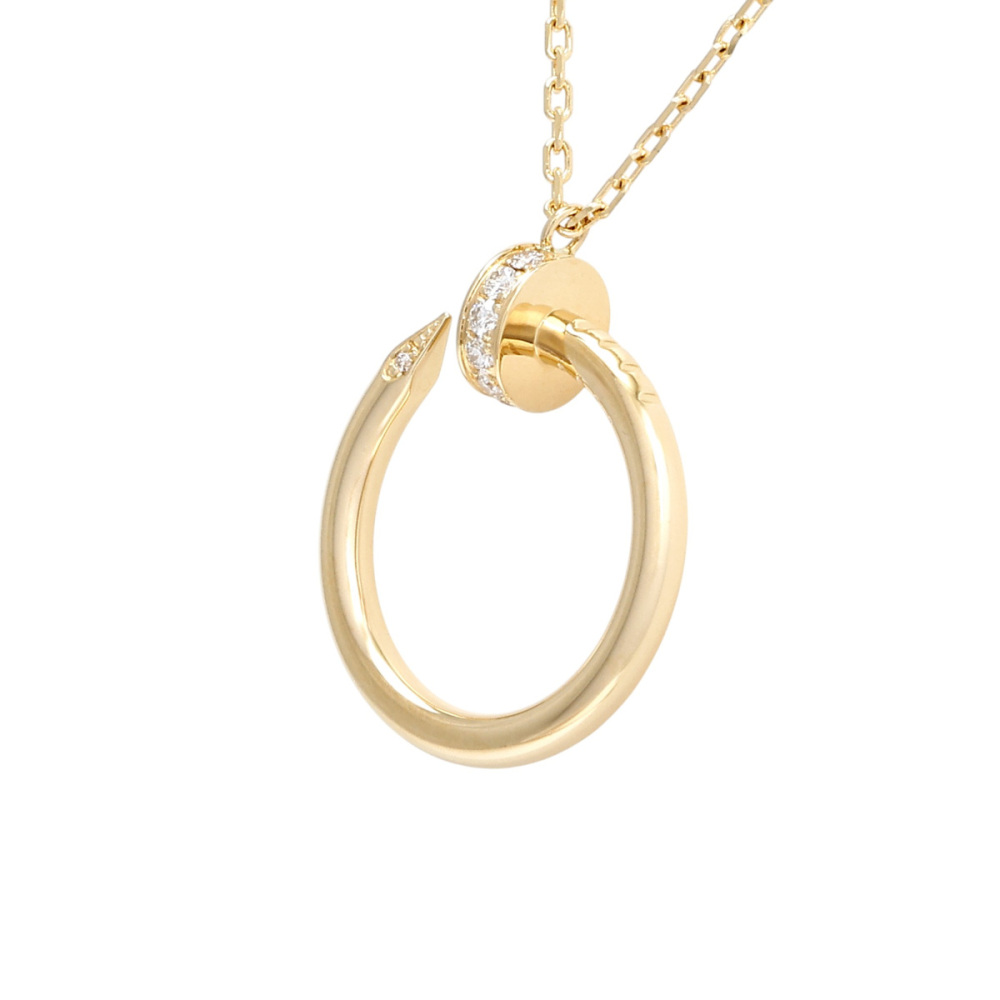 Cartier Juste un Clou Necklace 18K Yellow Gold Diamond B7224889