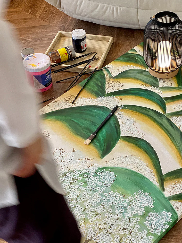 AH105 - Japanese Hand-Painted Oil 