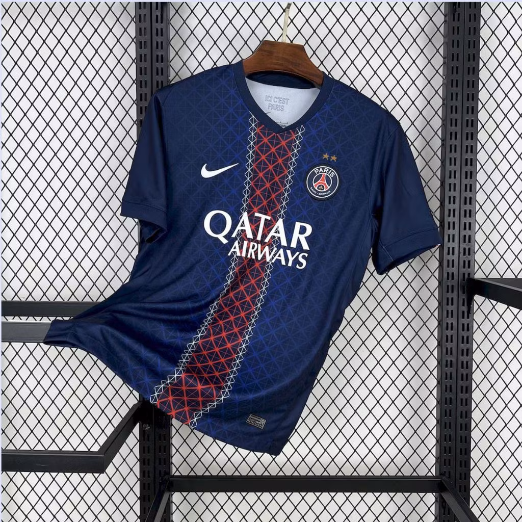 PSG Paris Saint Germain maillot foot domicile 2 étoiles 2025 2026€14.99