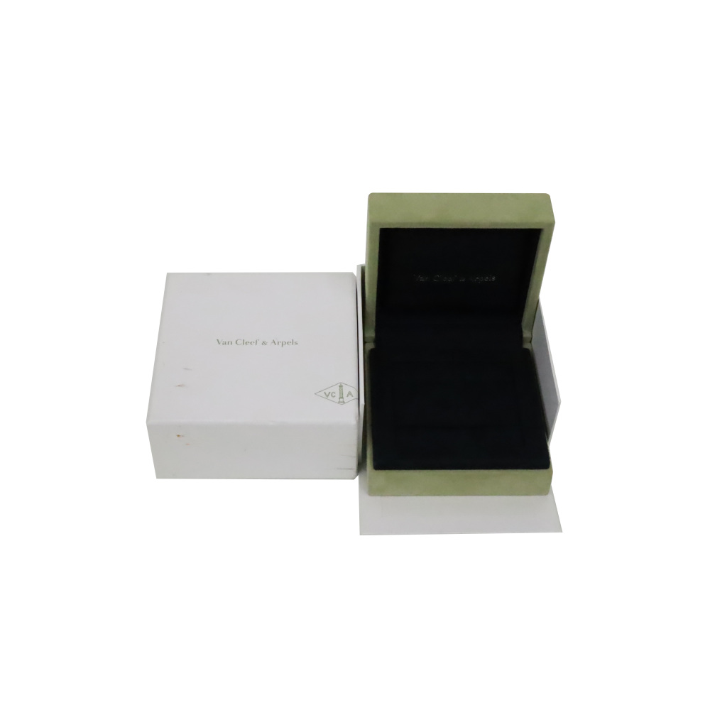 Van Cleef & Arpels Lucky Alhambra Papillon Ring 18K Yellow Gold Mother of Pearl