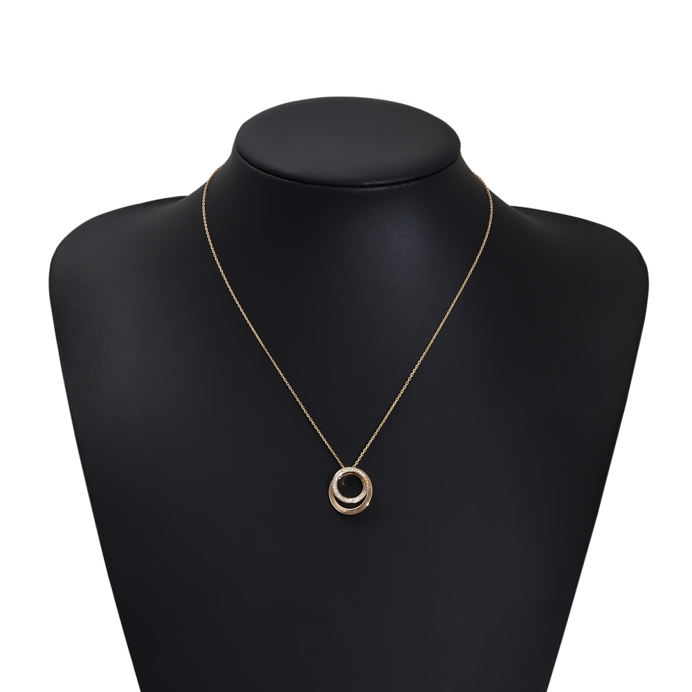 Cartier Ethancel Do Necklace 18K Rose Gold Diamond B3045700