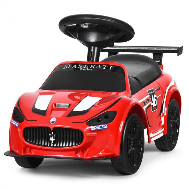 Kids Toy Maserati Ride On Push Car Gliding Scooter