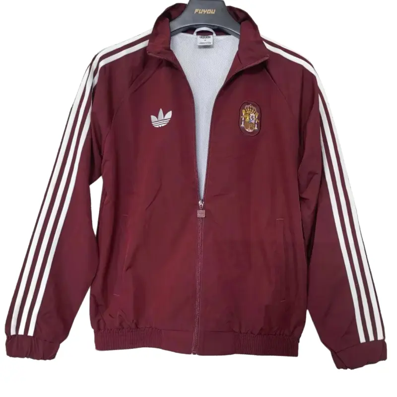 Spain Red Windbreaker