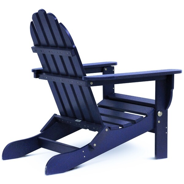 Nelson Recycled Plastic Folding Adirondack Chair by Havenside Home
