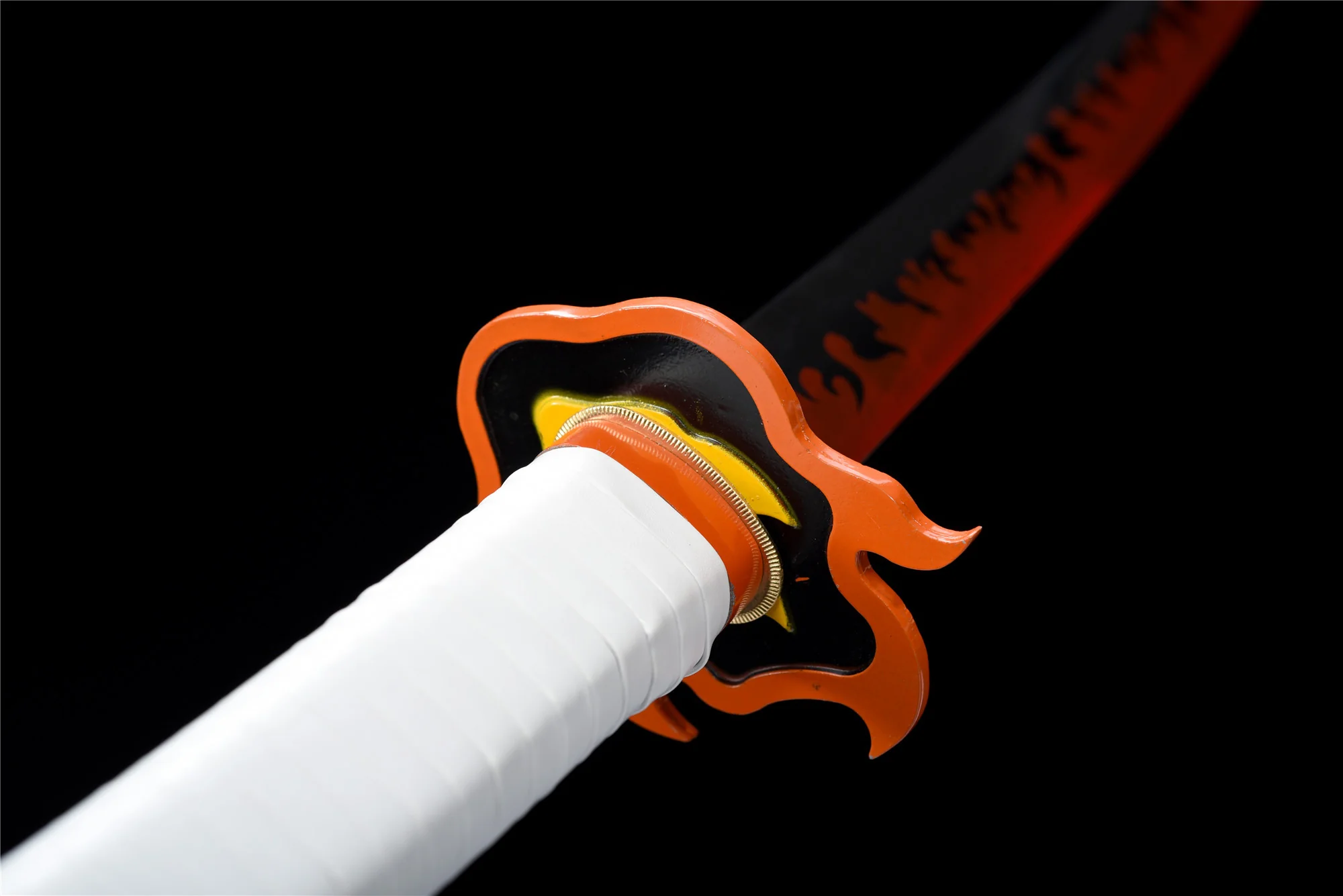 Rengoku Katana – High-Carbon Steel, Full Tang