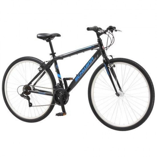700c Schwinn Pathway Men’s Multi-Use Bike, Black