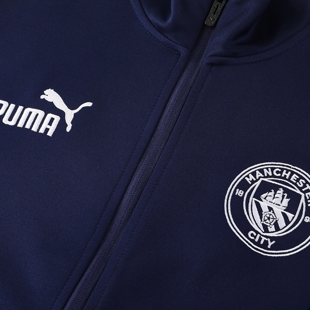 Manchester City Jacket Tracksuit 2025/26 Navy