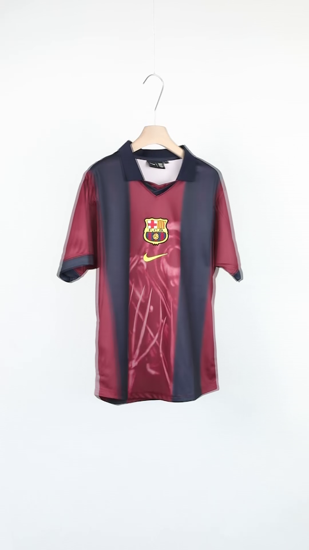 Retro Soccer Jersey Barcelona Home 2000/01