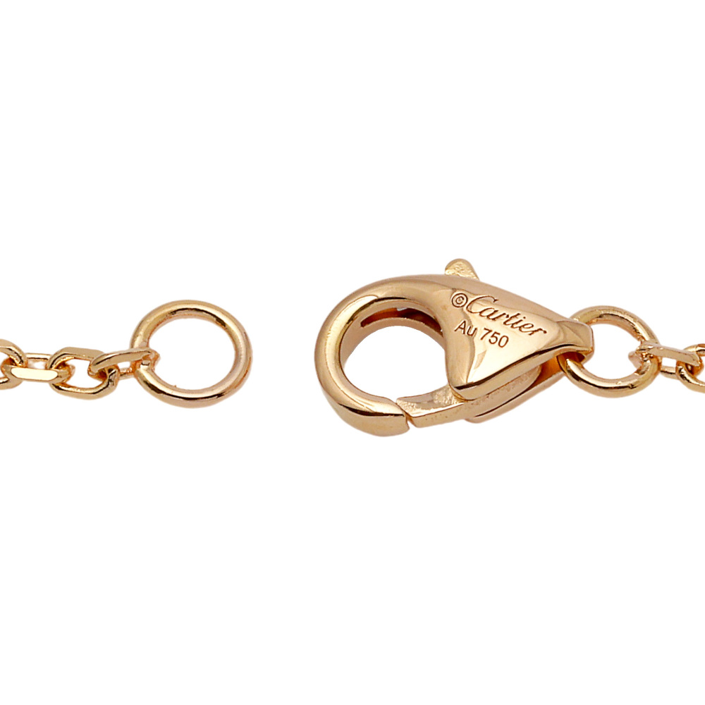 Cartier Love Necklace 18K Rose Gold Diamond B7224528