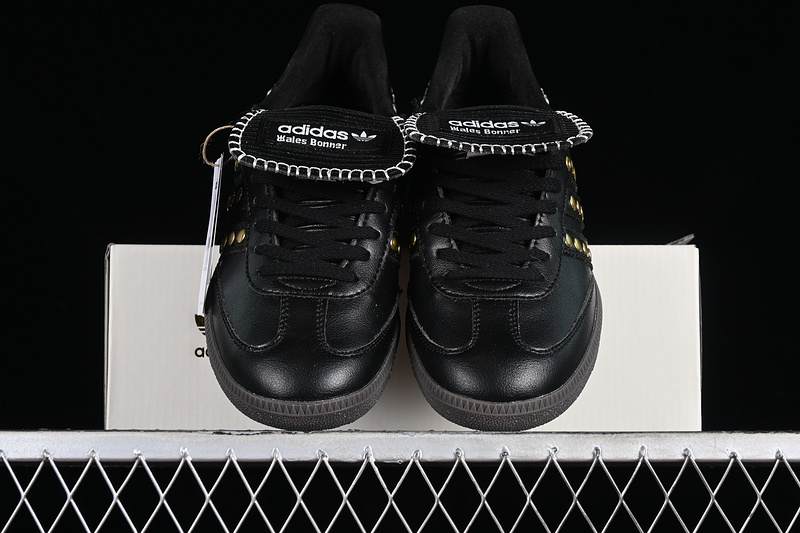 Adidas Samba Og Wales Bonner Studded Pack Black Core Black/Cream White IG4303