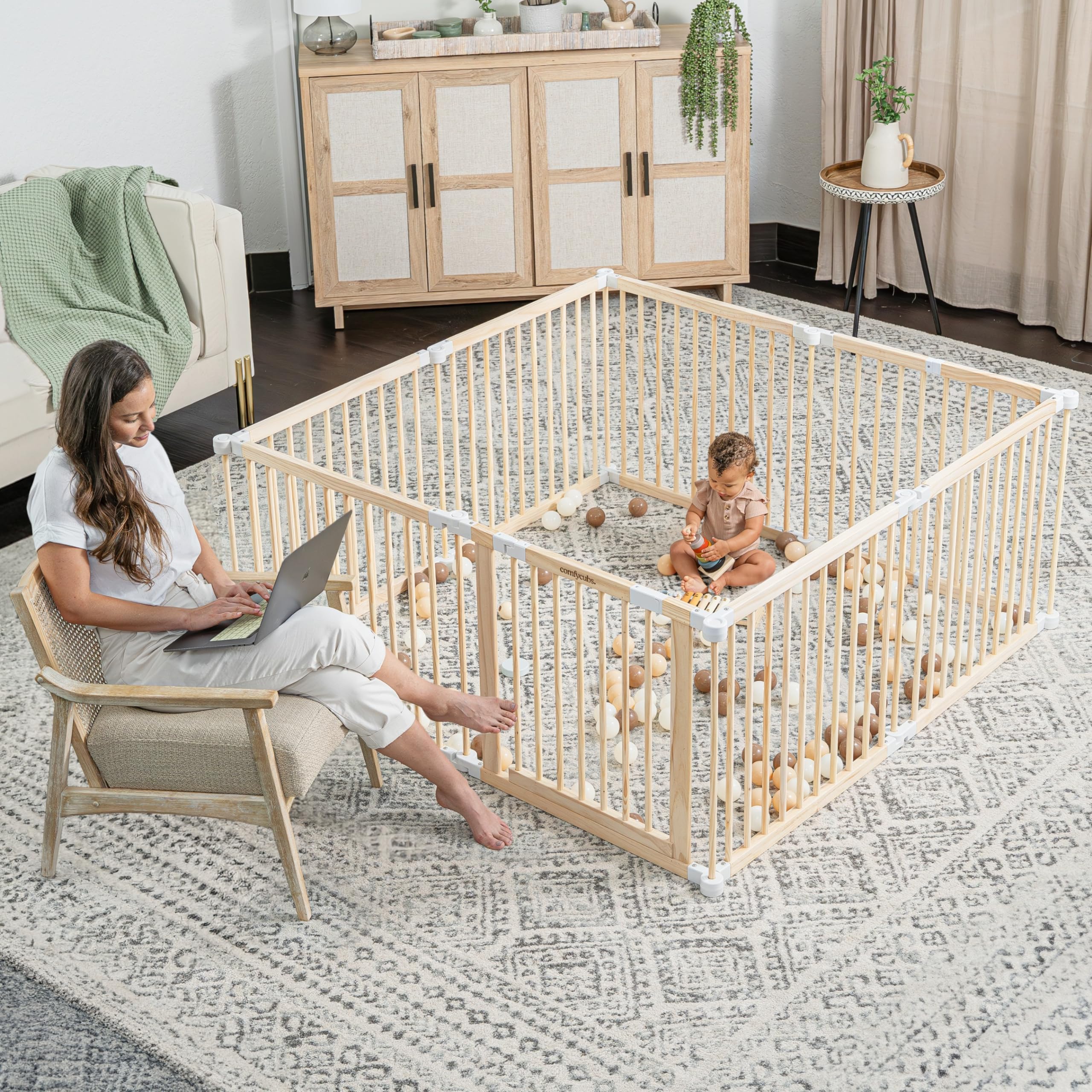 Foldable Adjustable Activity Comfy Cubs