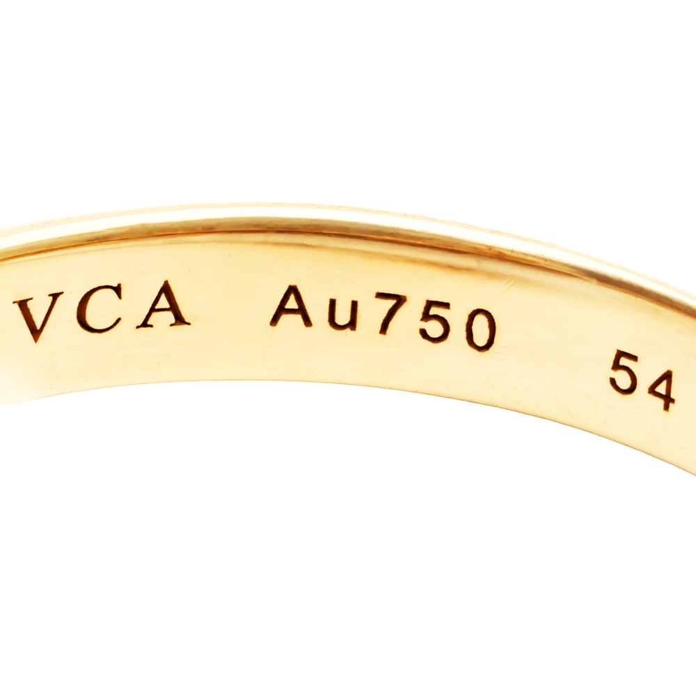 Van Cleef & Arpels Fauna de Papillon Ring 18K White Gold & 18K Yellow Gold Diamond VCARP3DQ00