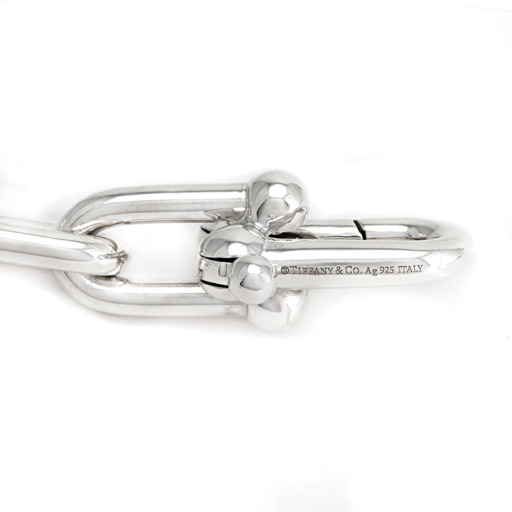 Tiffany & Co. Hardware Link Bracelet Sterling Silver 60153089