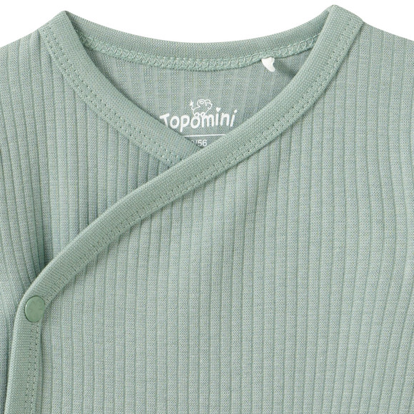 Topomini Newborn Wickelbody mit Bio-Baumwolle