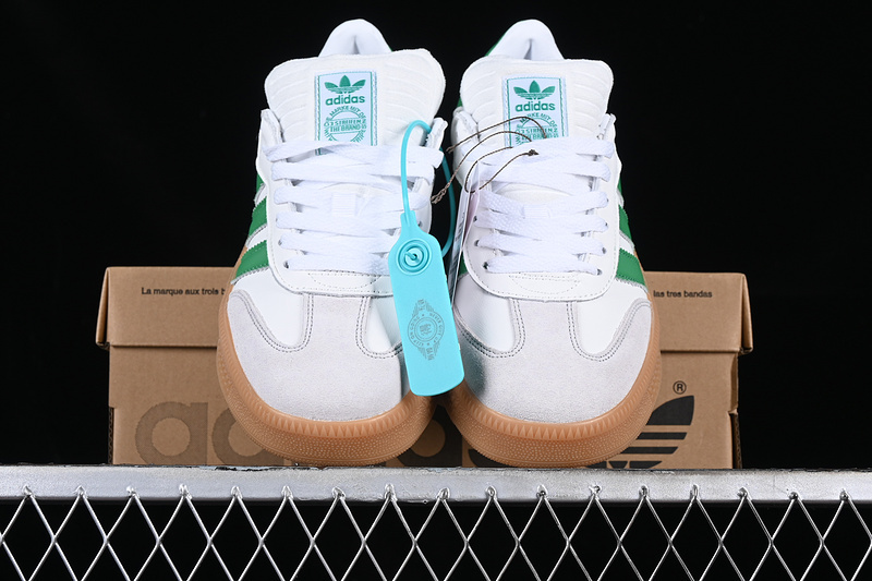 Adidas Samba Xlg White/Green/Brown IE1375