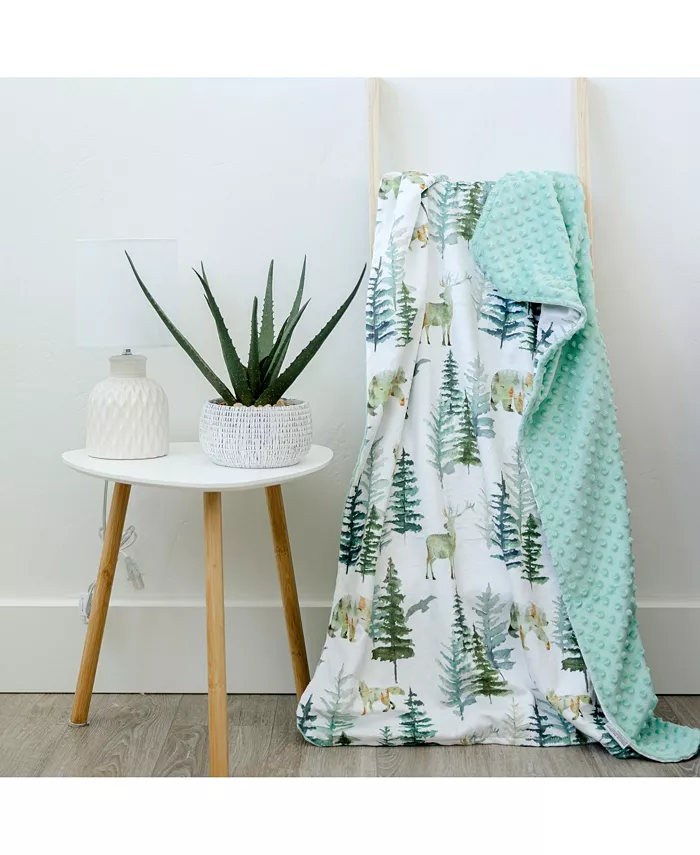 Honey Lemonade Premium Baby and Toddler Minky Blanket - In The Woods