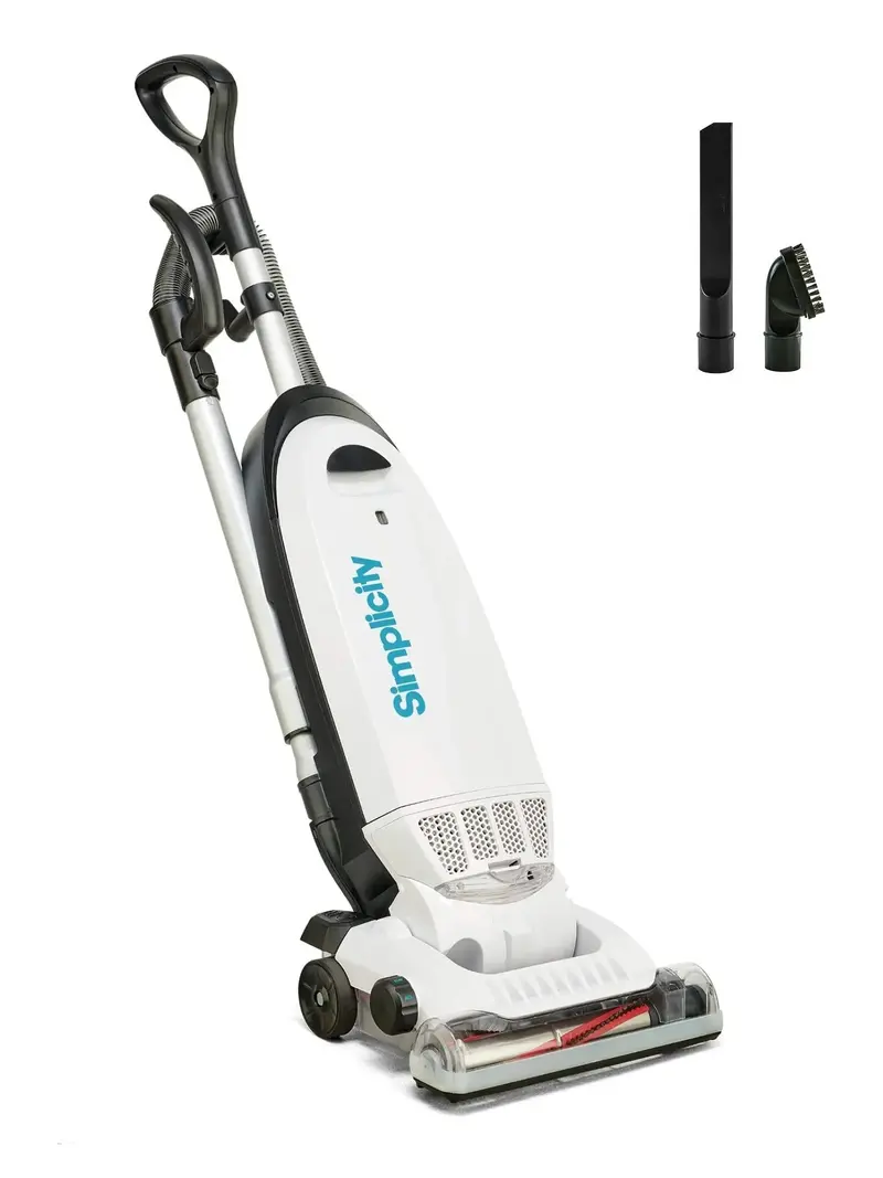 Simplicity S20EZM Allergy Upright Vacuum – Bagged HEPA Filtration for Carpet & Hard Floors, Pet Hair Removal