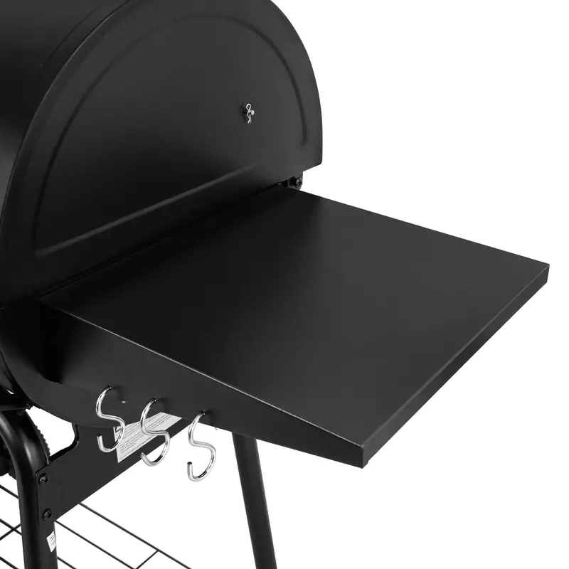Royal Gourmet 30-Inch Charcoal BBQ Grill with Offset Smoker – Heavy-Duty Outdoor Cooking Station