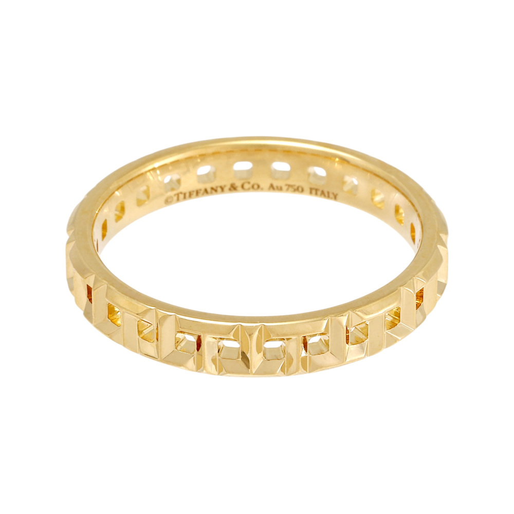 Tiffany & Co. Tiffany T True Narrow Ring 18K Yellow Gold 62507896