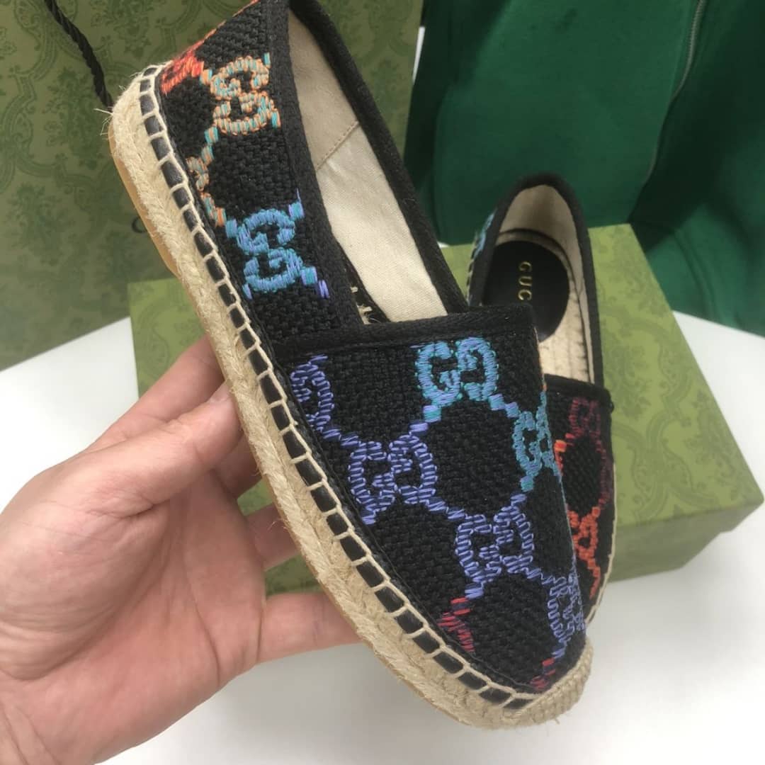 Gucci Gg Espadrilles Black