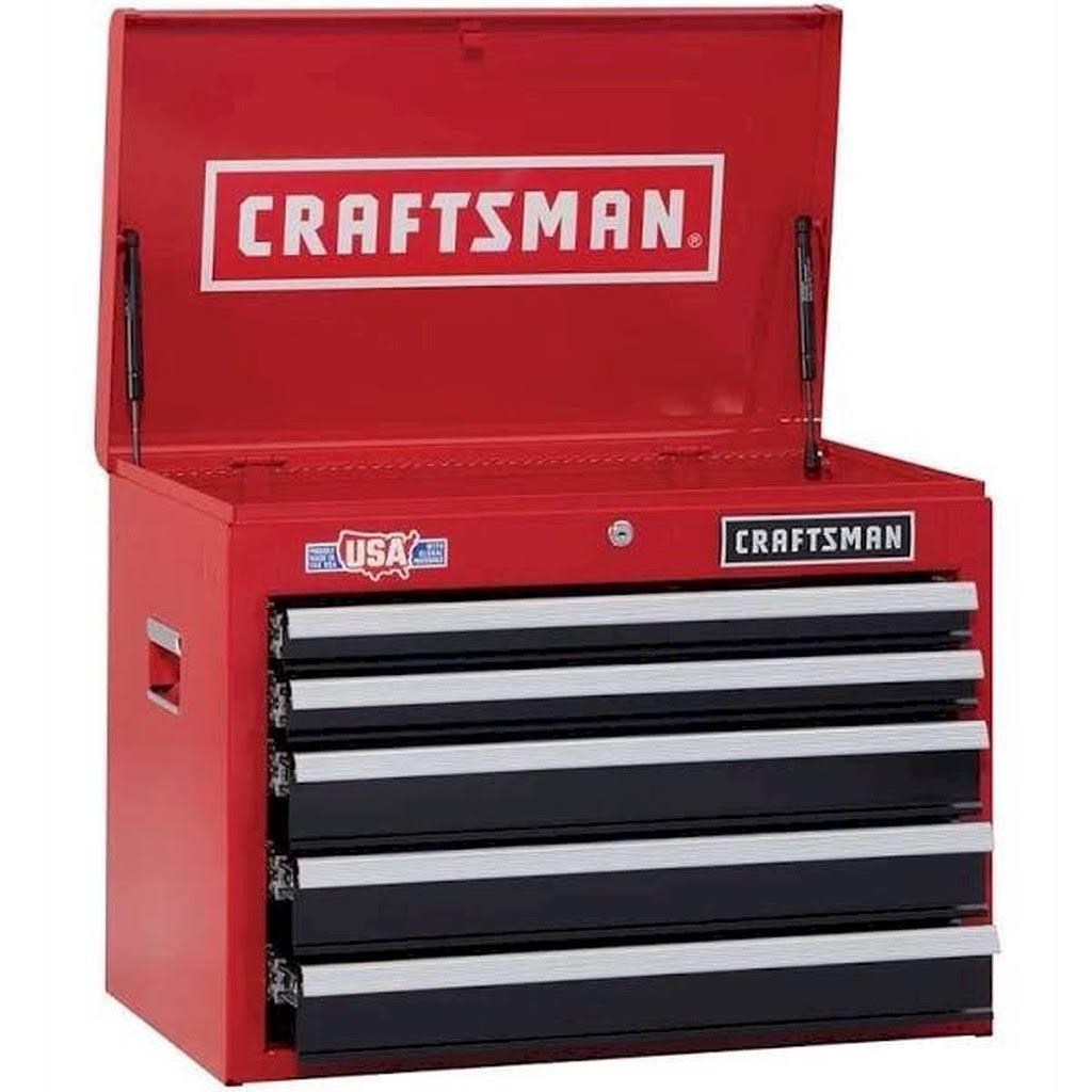 2000 Series 26-in W x 19.75-in H 5-Drawer Steel Tool Chest (Red)