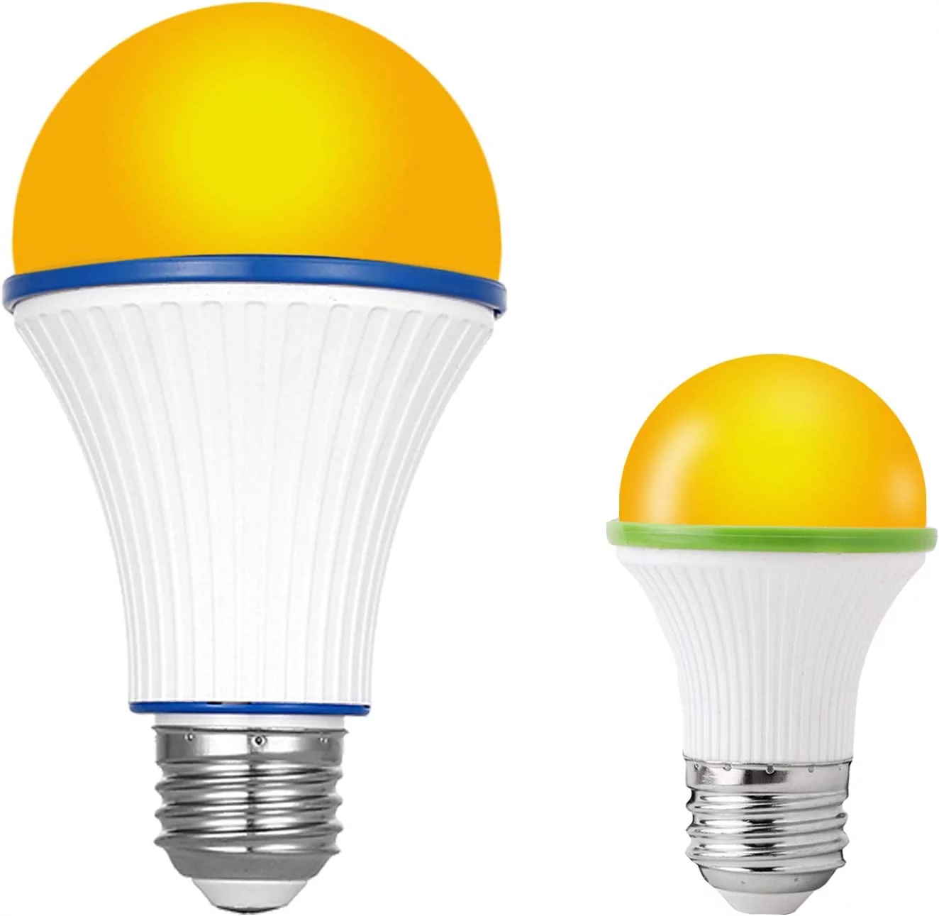 Sleep aid Light Bulb, Blue Light Blocking Amber Color A15 3 Watt-25 Watt Equivalent Low watt Light Bulbs for Healthy Sleep and Baby Nursery Light 2 Pack