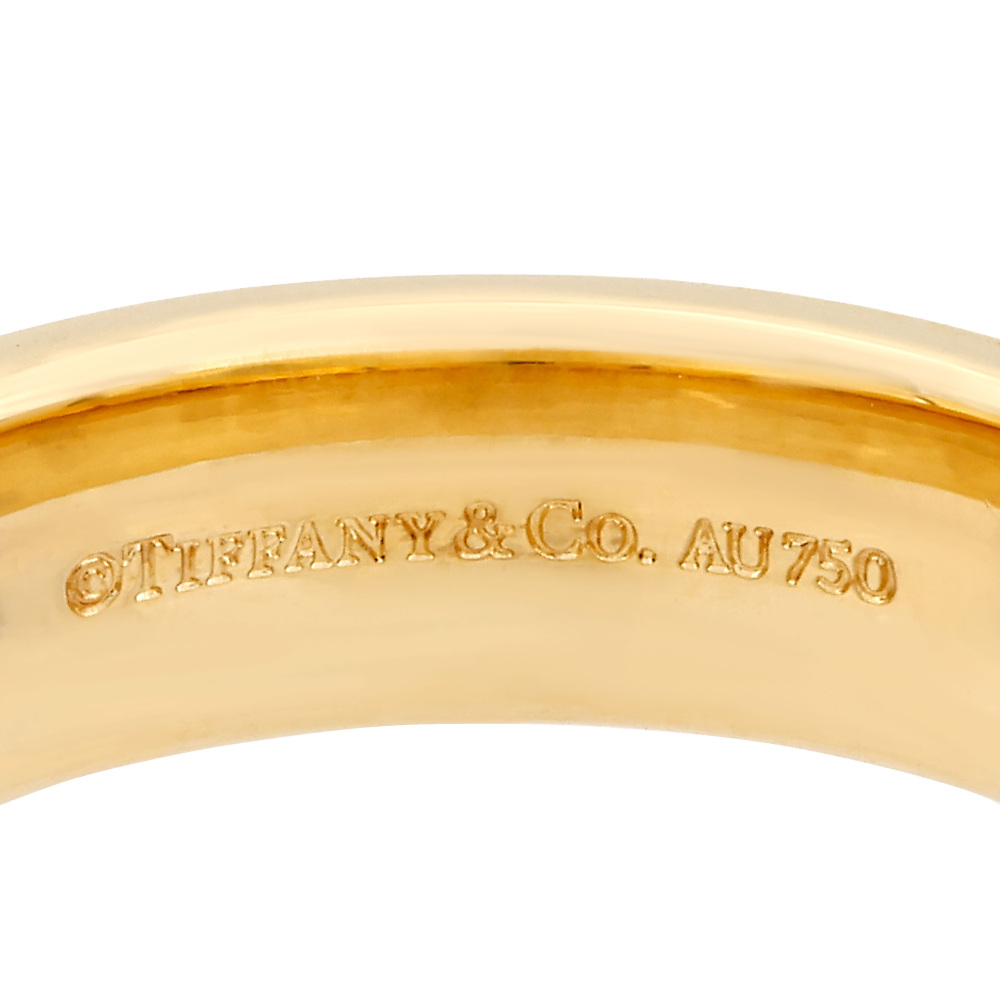 Tiffany & Co. Tiffany T Narrow Ring 18K Yellow Gold Diamond