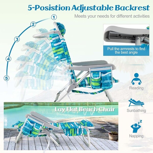 2Pack Backpack Beach Chair
