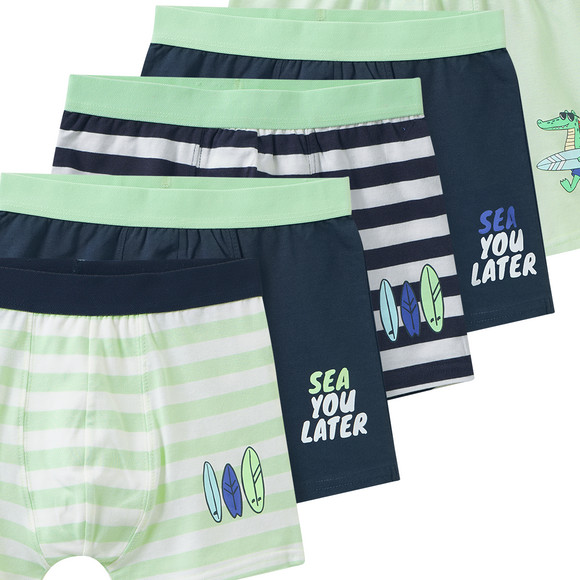 Famy 5 Jungen Boxer im Set