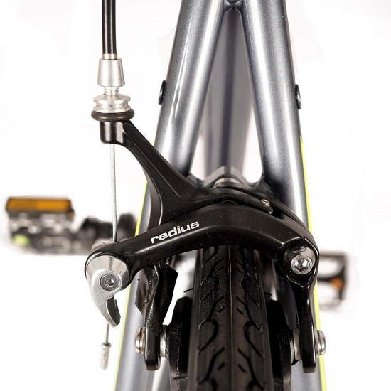 Road Bike Aluminum 700″ 28C 21 Speed Green