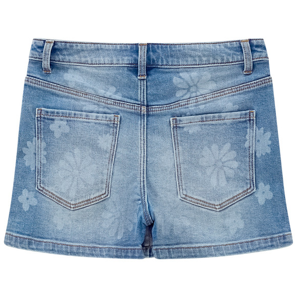 Beatwear Mädchen Jeansrock mit integrierter Shorts