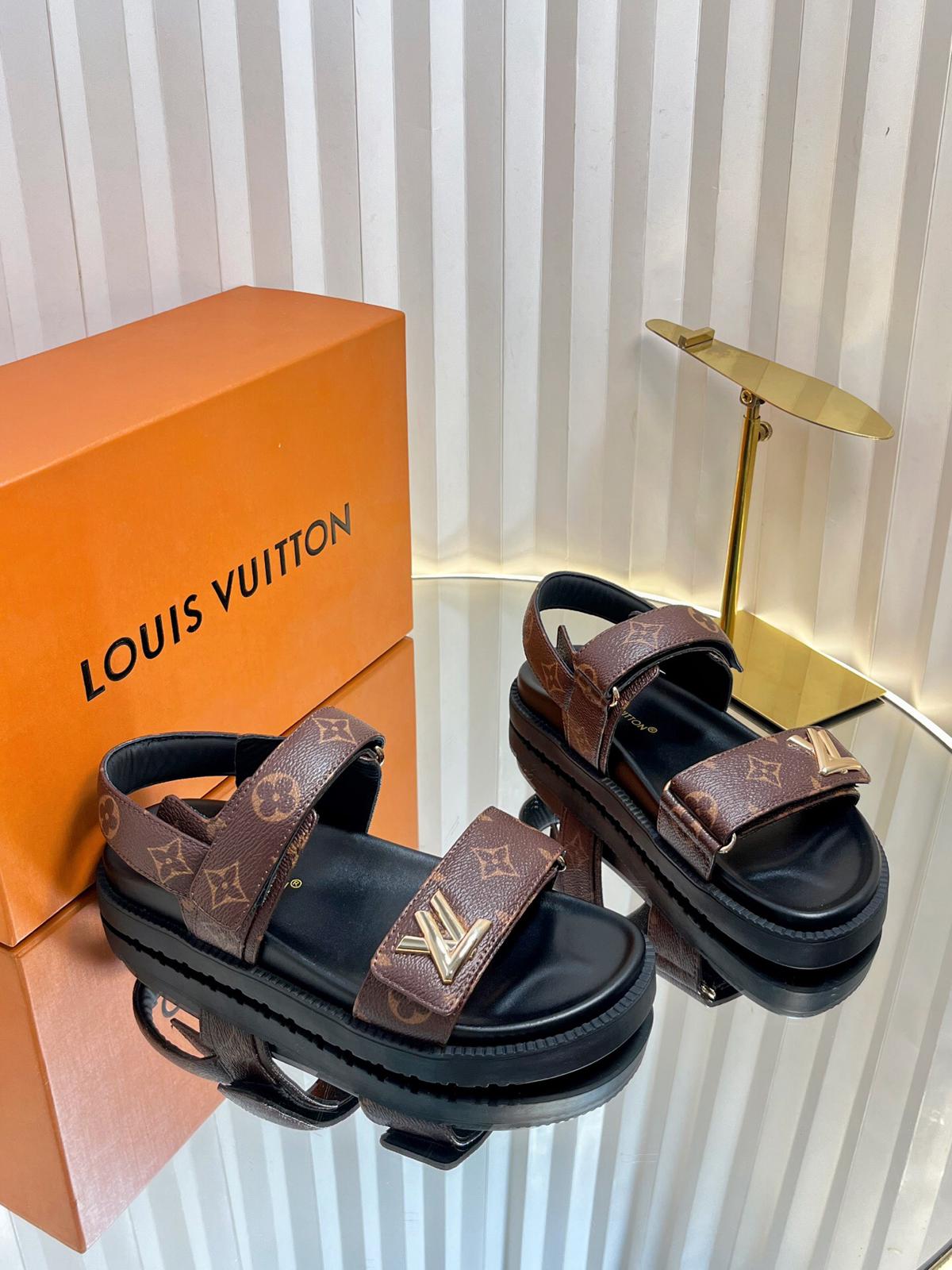 Louis Vuitton Sunset Flat Comfort Sandal - cnluxepick