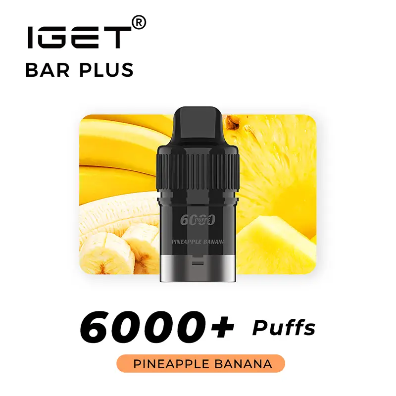 IGET Bar Plus Pod 6000 Puffs