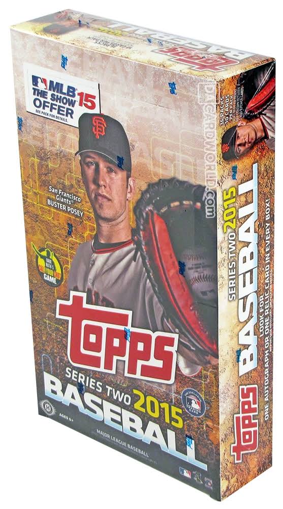 2015 Topps Series 2 Hobby Baseball Box