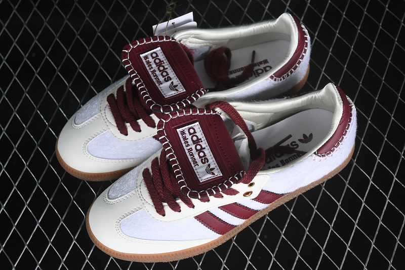 Adidas Wales Bonner Samba Pony Cream White/Mystery Brown/Cream White IE0586