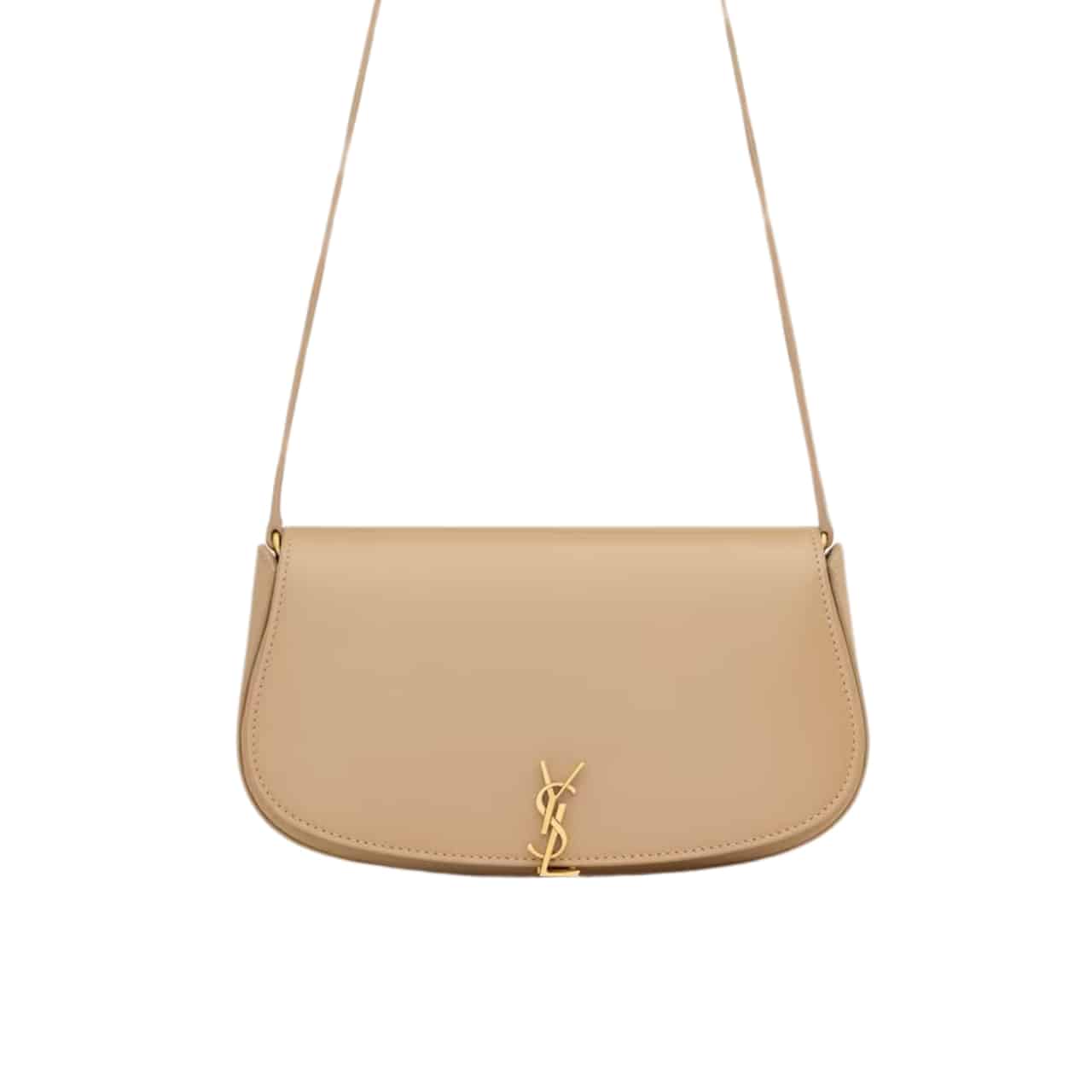 Saint Laurent Mini Voltaire In Box Dark Toffee 17Cm
