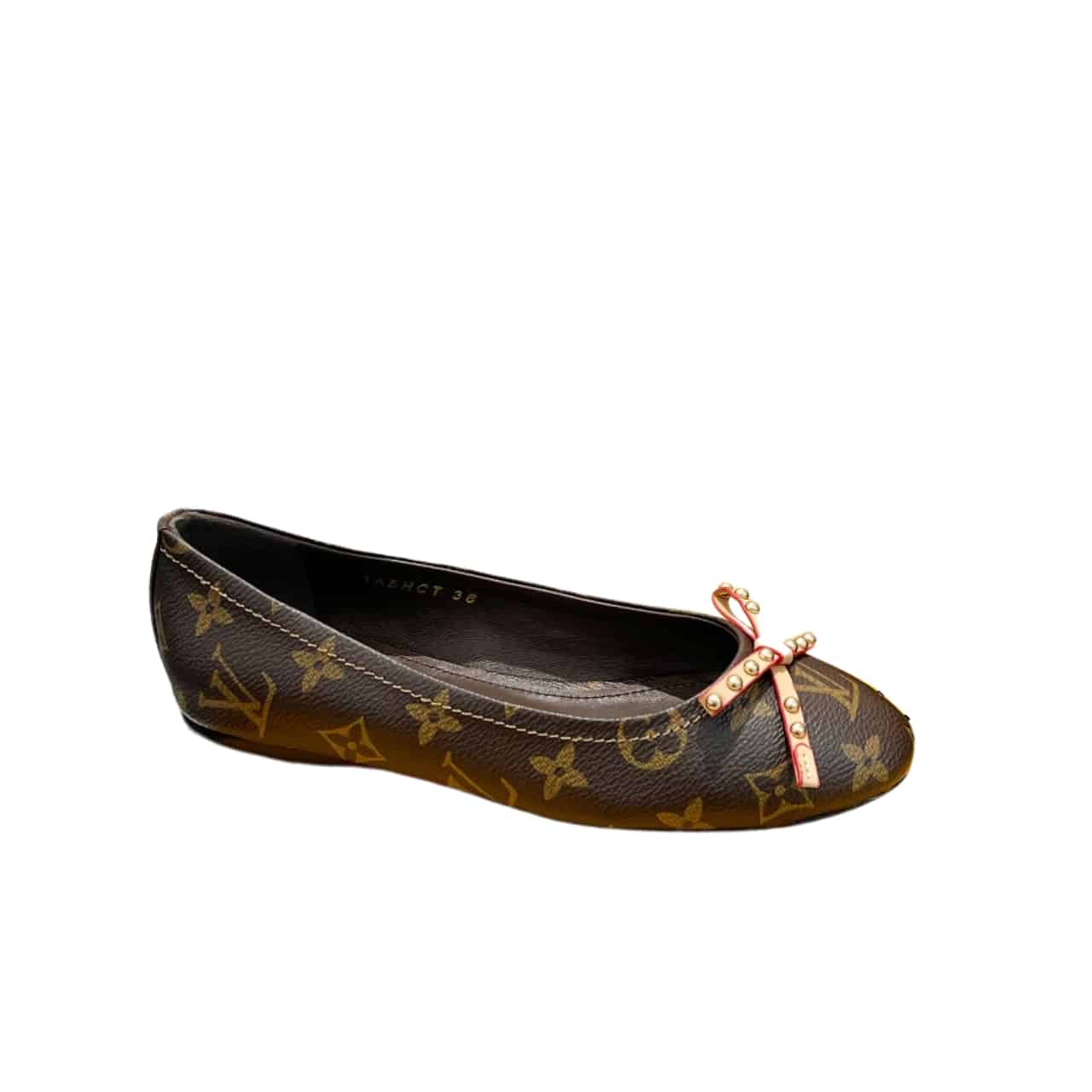 Louis Vuitton Nina Doll Shoes Monogram Canvas