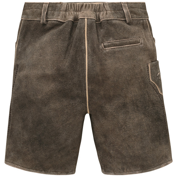 Topolino Jungen Lederhose mit Stickereien