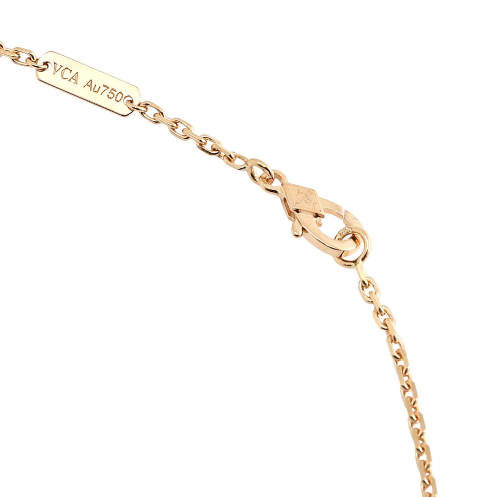 Van Cleef & Arpels Frivole Necklace 18K Rose Gold Diamond VCARPFBM00