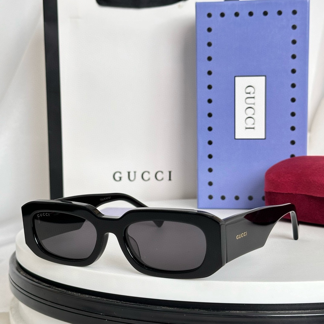 Gucci popular sunglasses High quality GG logo mirror legs - cnluxepick