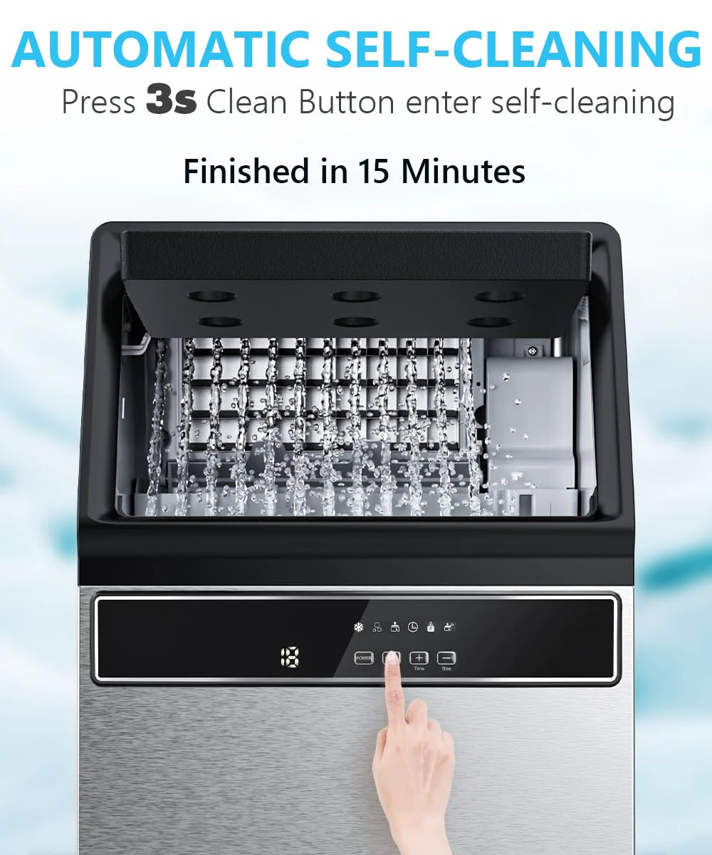 100LBS/200LBS/265LBS  Freestanding Commercial Ice Maker Z5845A