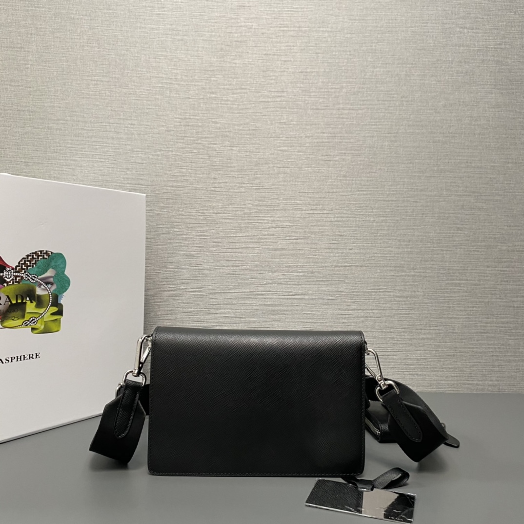Prada Saffiano Leather Mini Envelope Bag 20cm/ 7.9in