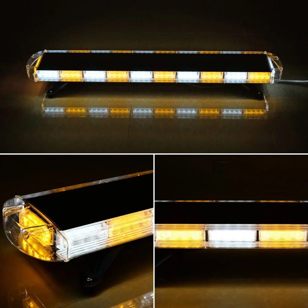 Astra Depot Set Amber-White-Amber Emergency Beacon Strobe Light 1X 47