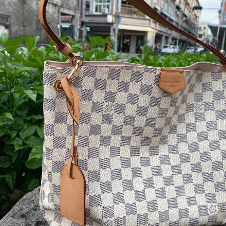 Louis Vuitton Graceful PM Damier Azur 13.8 Inches N42249
