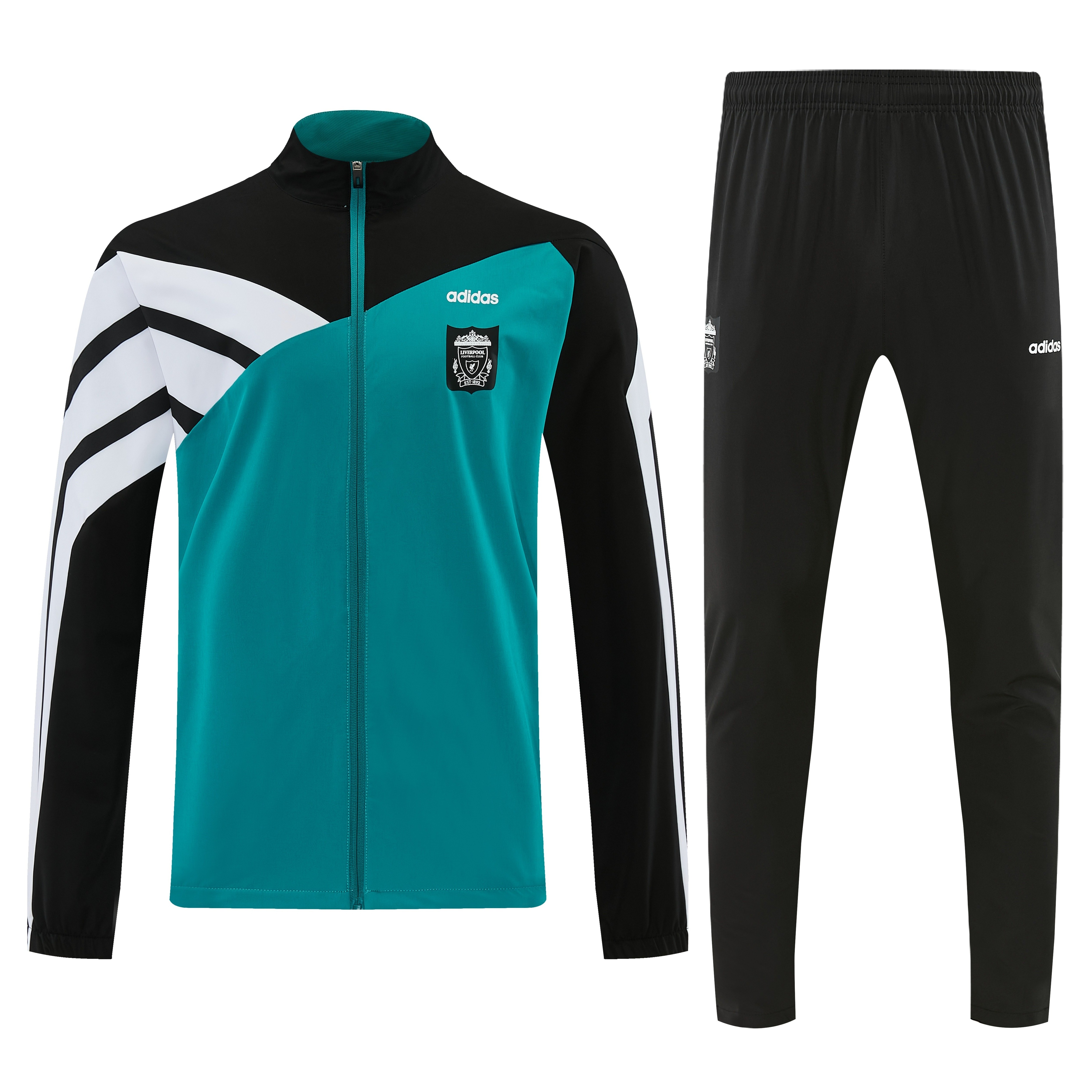 Liverpool 26/27 Training Suit Full Zipper Green