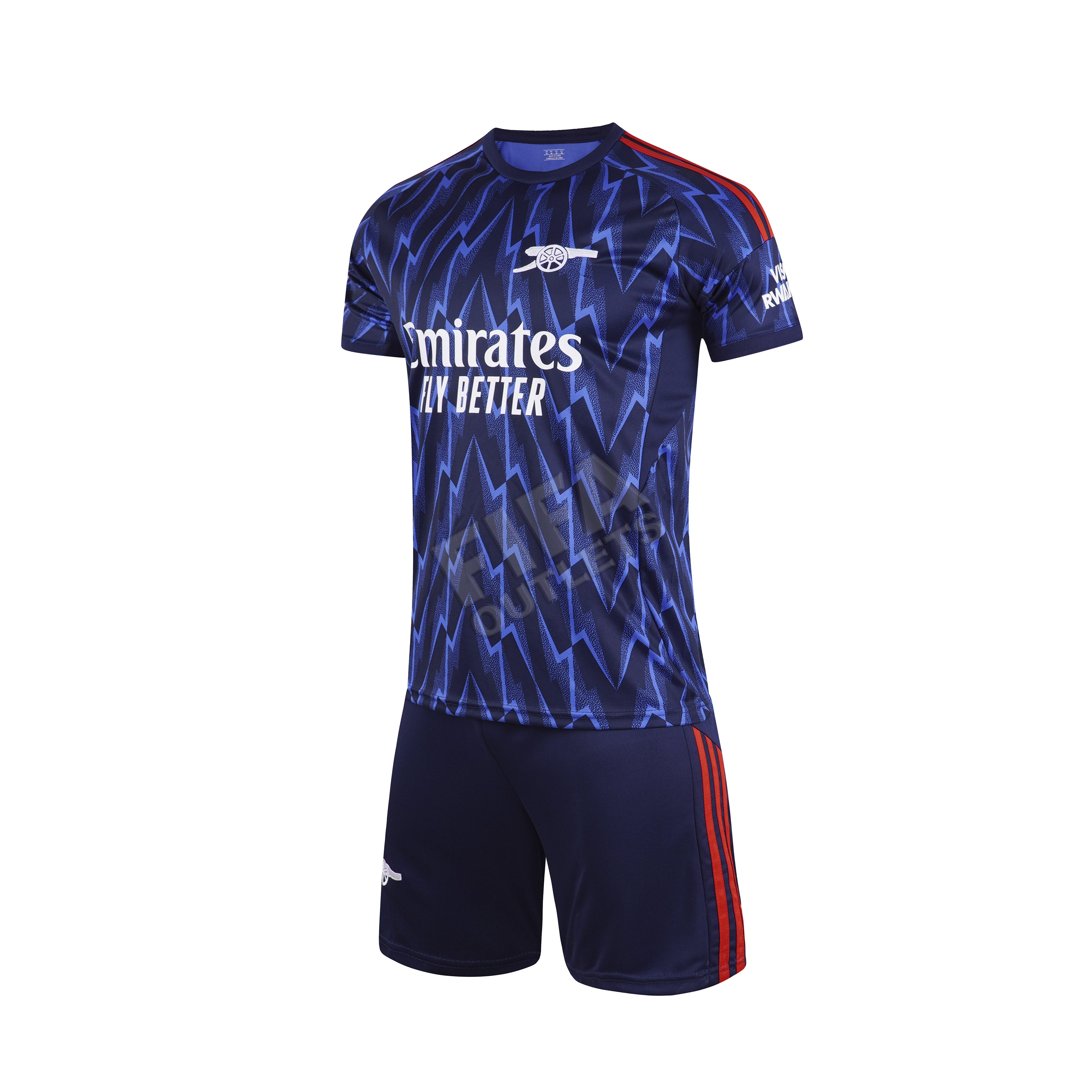 Arsenal 2025/26 Away Jersey Set