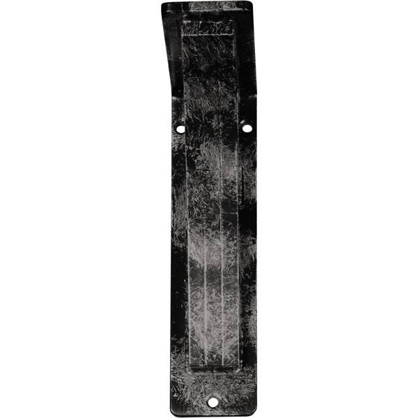 Nevio Wrought Iron Bracket Antiqued Warm Silver 2x22W x 5 1/2x22D x 8x22H - (Triple Center Brace)